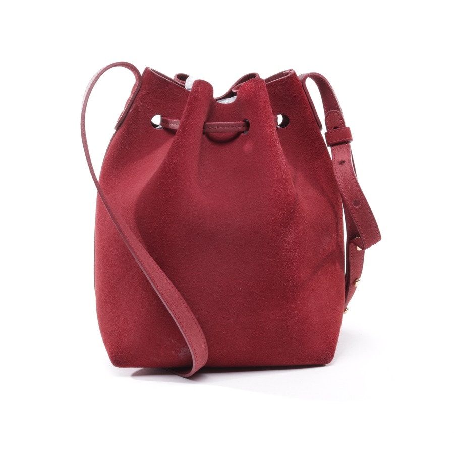 Image 2 of Bucket Bag Bordeaux in color Red | Vite EnVogue