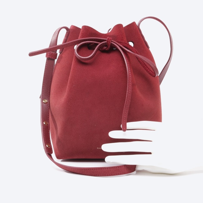 Image 4 of Bucket Bag Bordeaux in color Red | Vite EnVogue