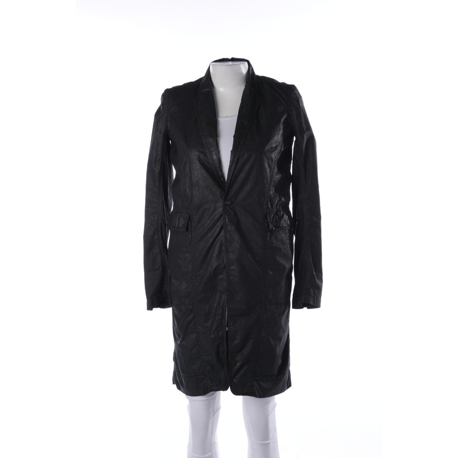 Image 1 of Between-seasons Coat 40 Black in color Black | Vite EnVogue