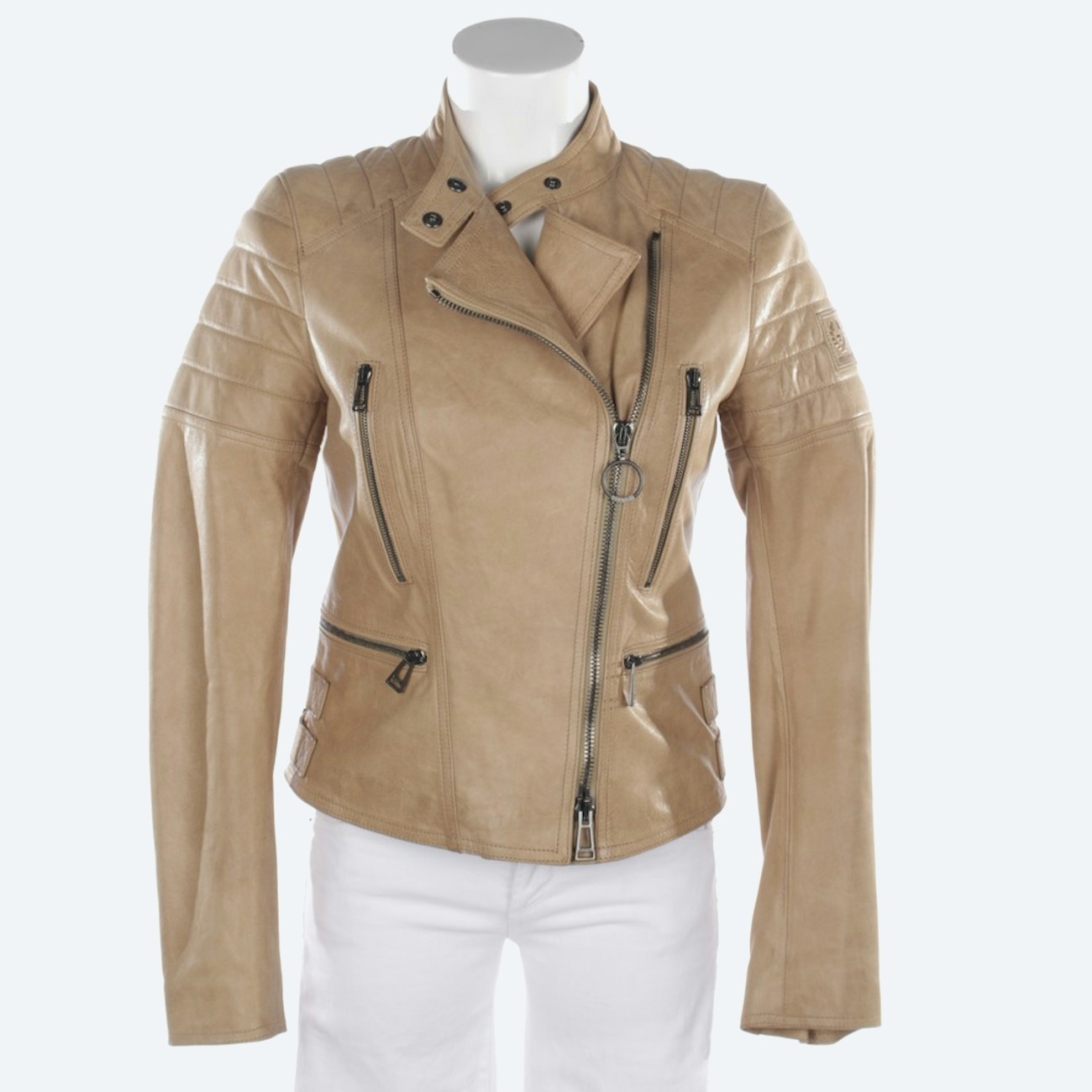 Image 1 of LeatherJackets 34 Tan in color Brown | Vite EnVogue