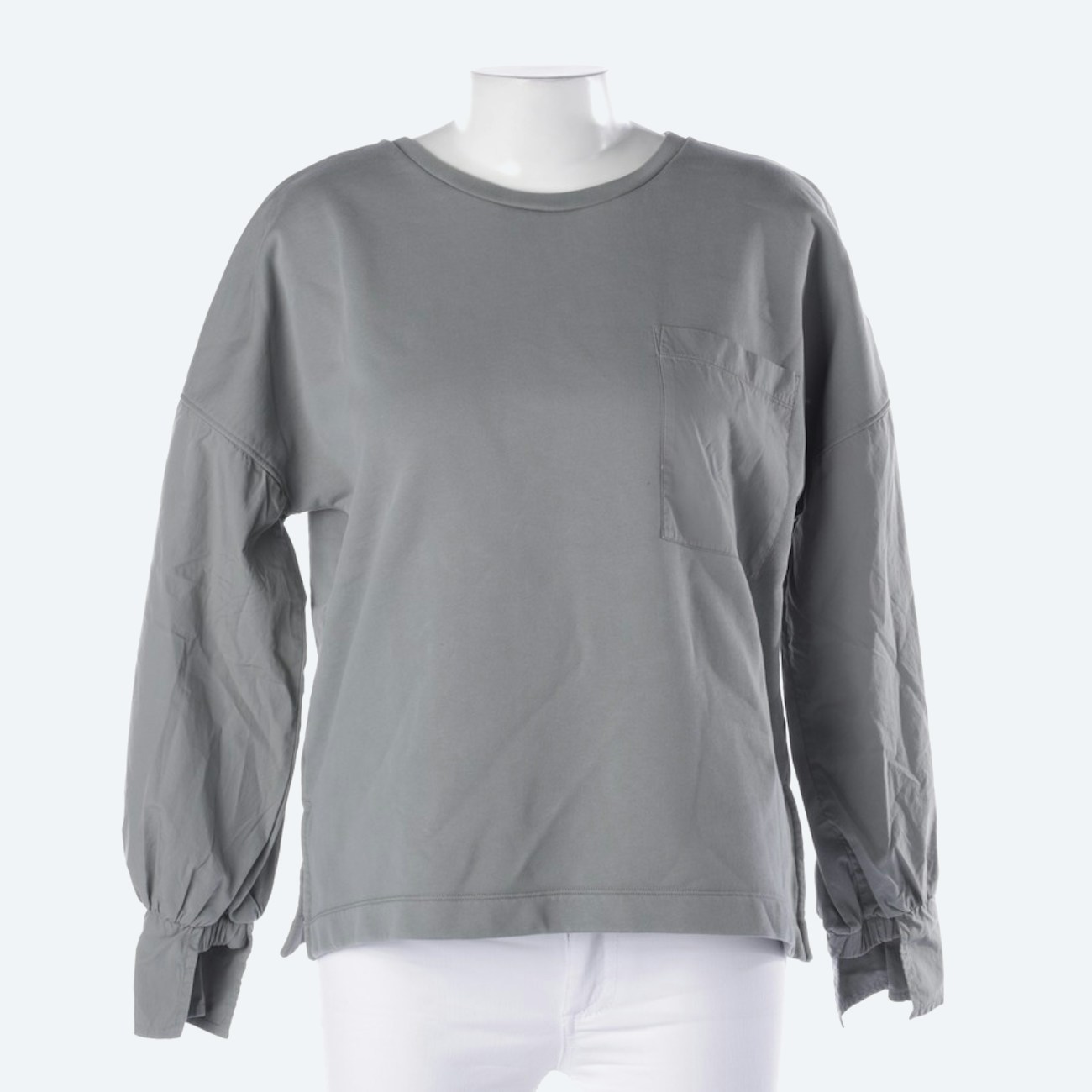Image 1 of Hoodies XS Gray green in color Gray | Vite EnVogue