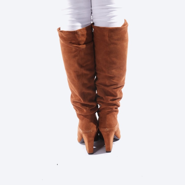 Image 3 of Knee High Boots EUR 36.5 Cognac in color Brown | Vite EnVogue