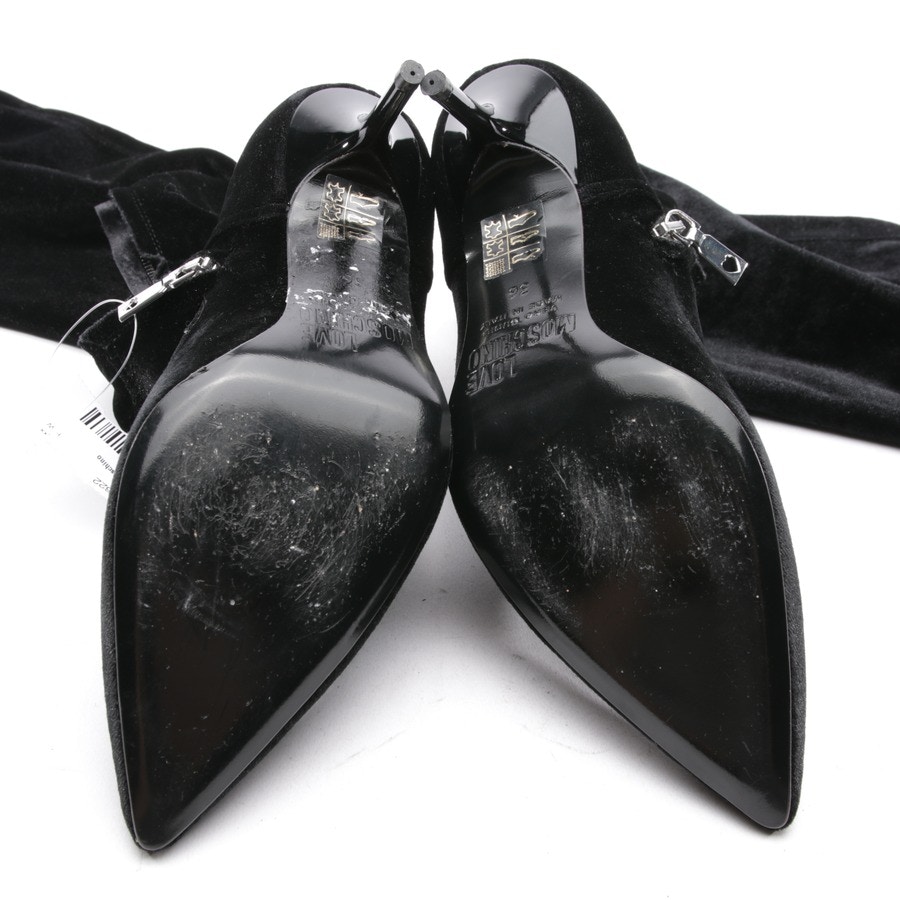 Image 4 of Knee High Boots EUR 36 Black in color Black | Vite EnVogue
