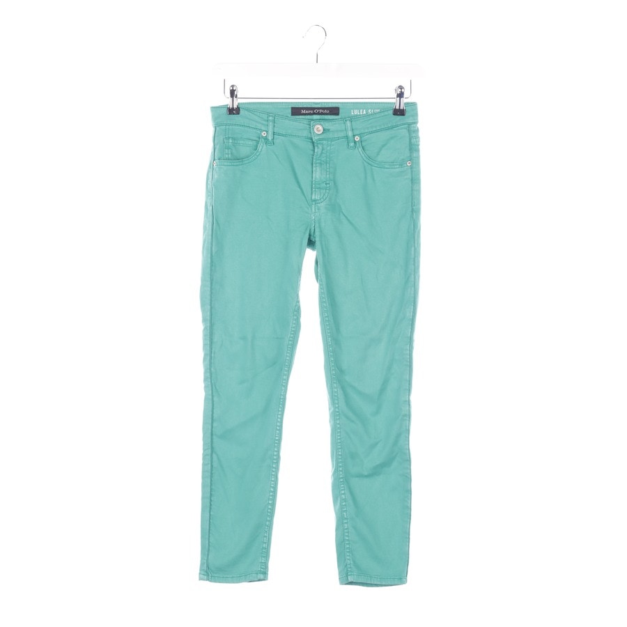Image 1 of Trousers W28 Teal in color Green | Vite EnVogue