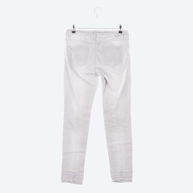 Image 2 of Straight Fit Jeans W26 Lightgray in color Gray | Vite EnVogue