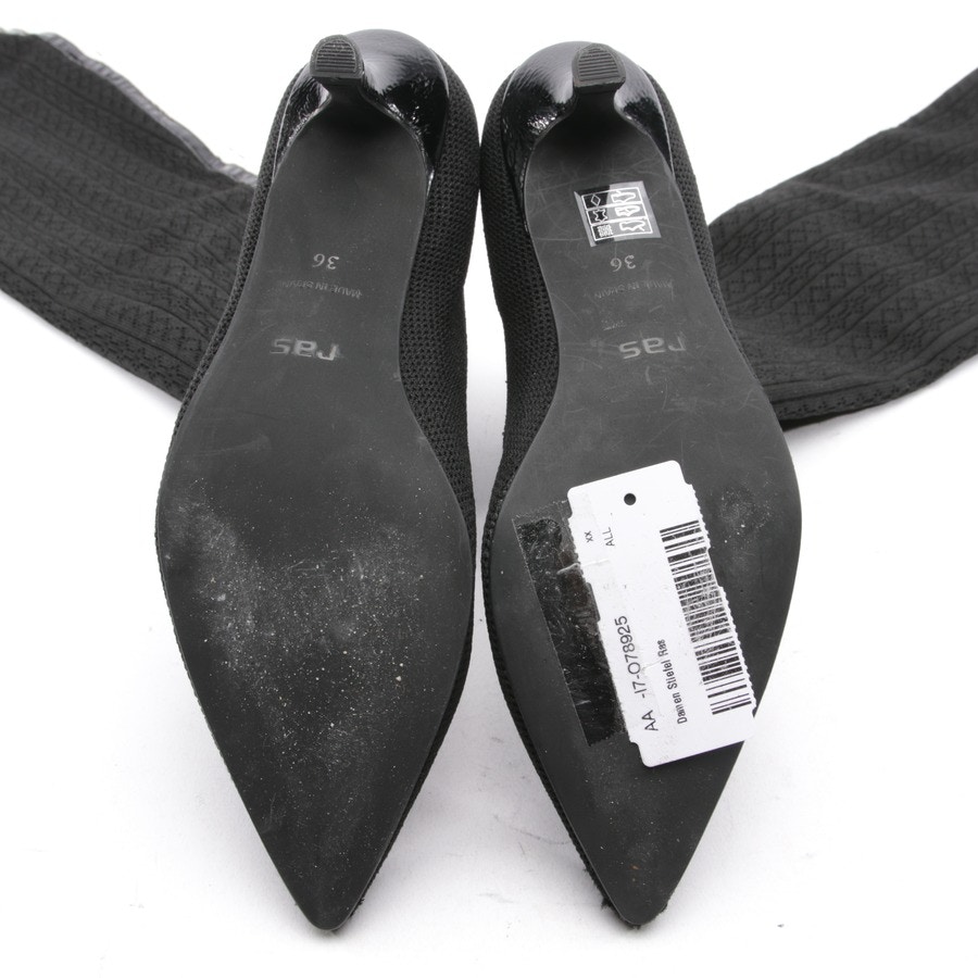 Image 4 of Overknee Boots EUR 36 Black in color Black | Vite EnVogue