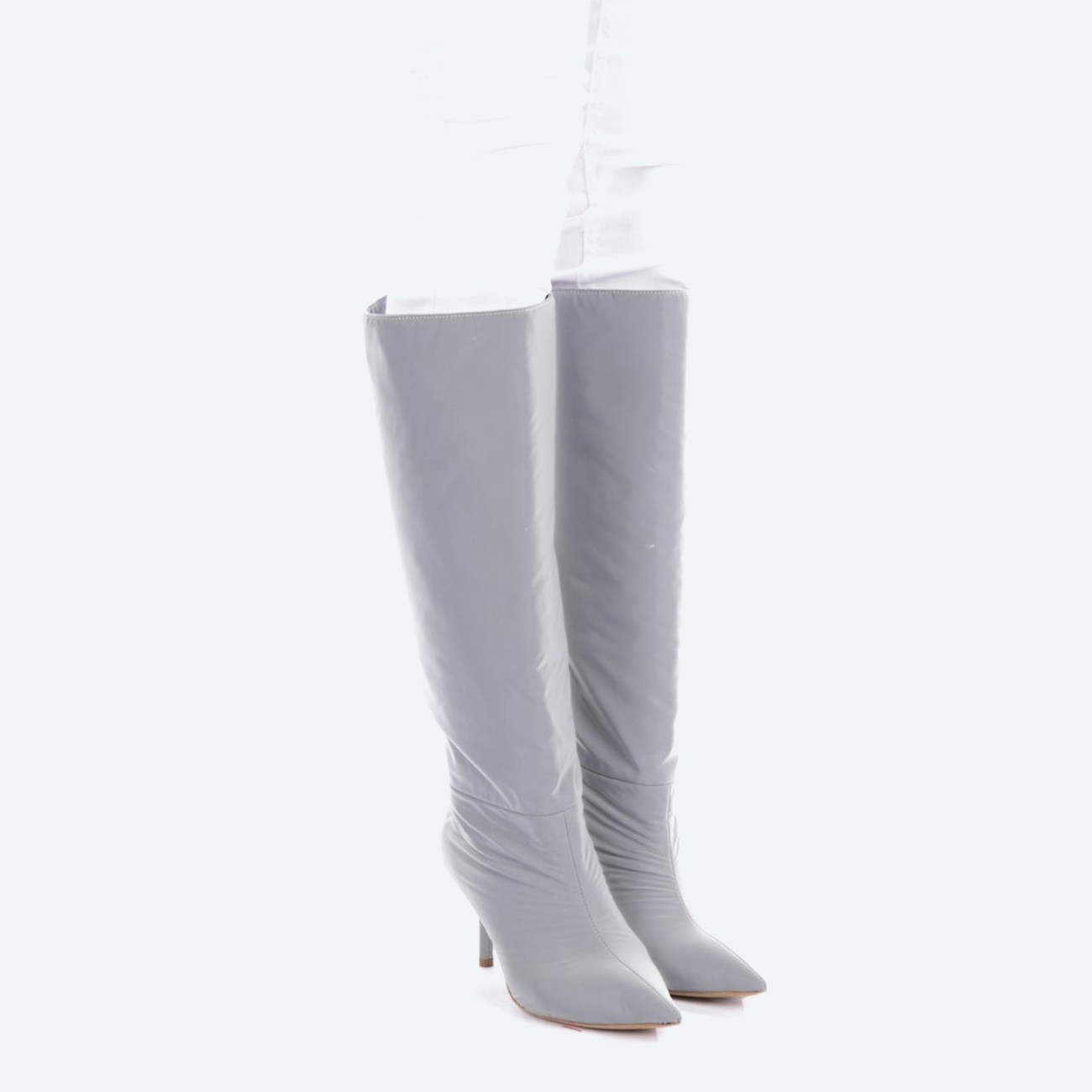 Image 1 of Boots EUR 36 Silver in color Metallic | Vite EnVogue