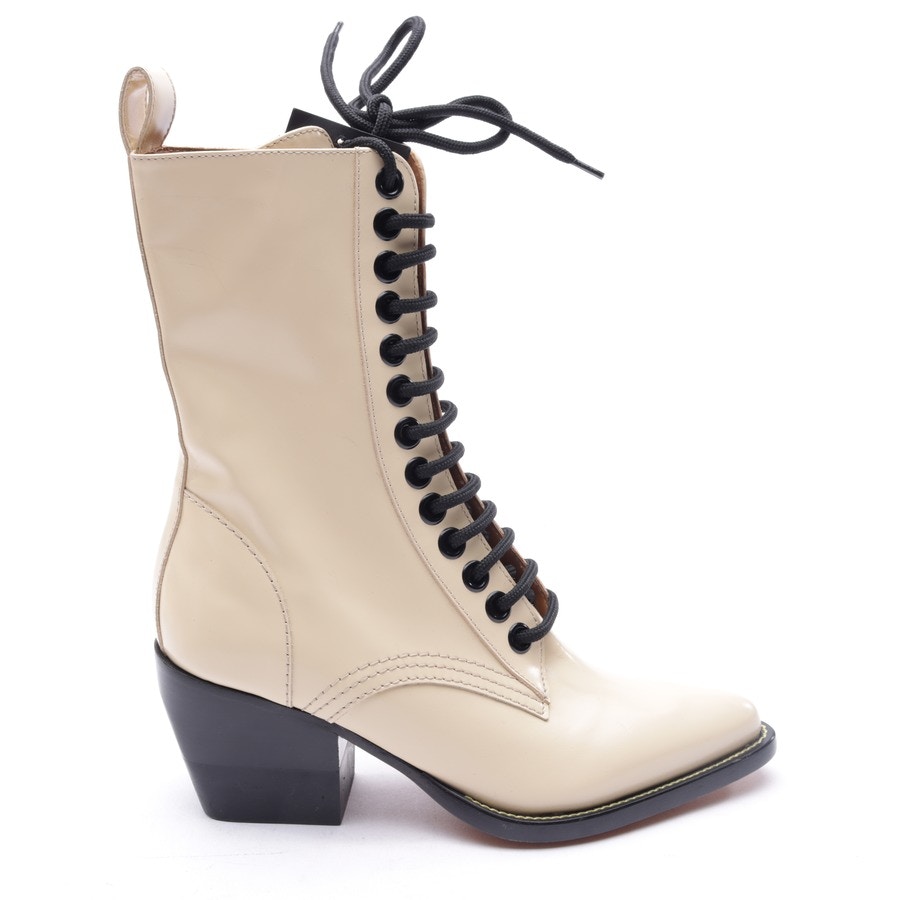 Image 1 of Ankle Boots EUR 35.5 Beige in color White | Vite EnVogue