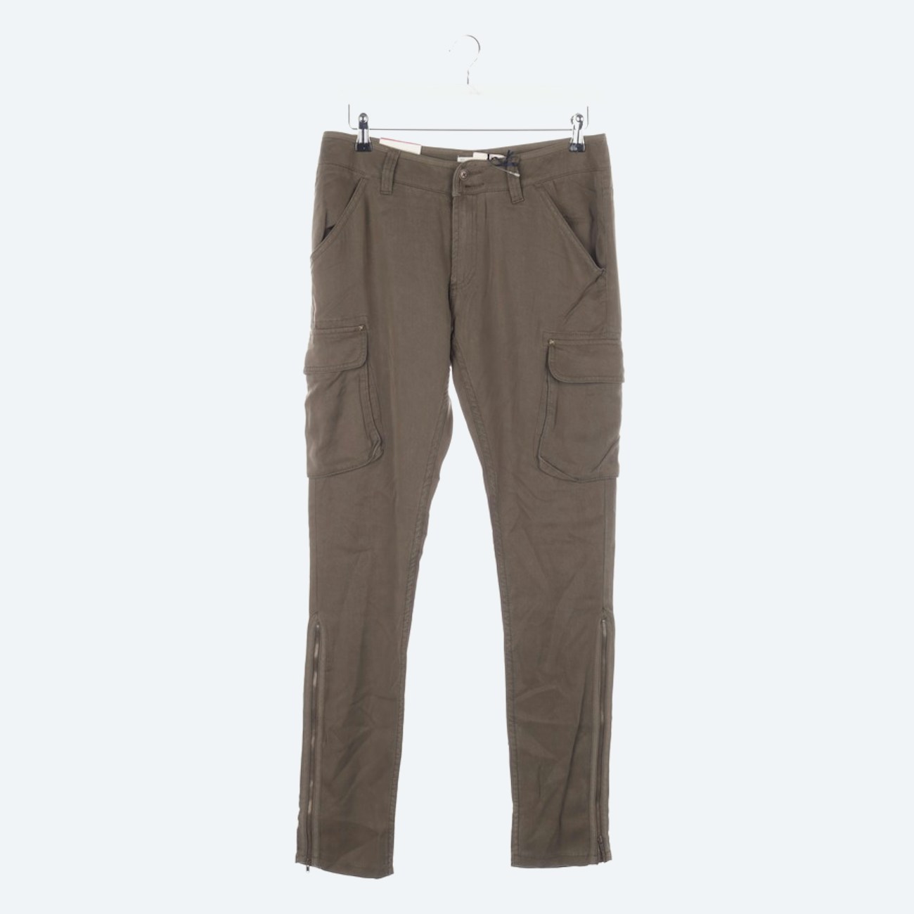 Image 1 of Trousers W30 Green in color Green | Vite EnVogue