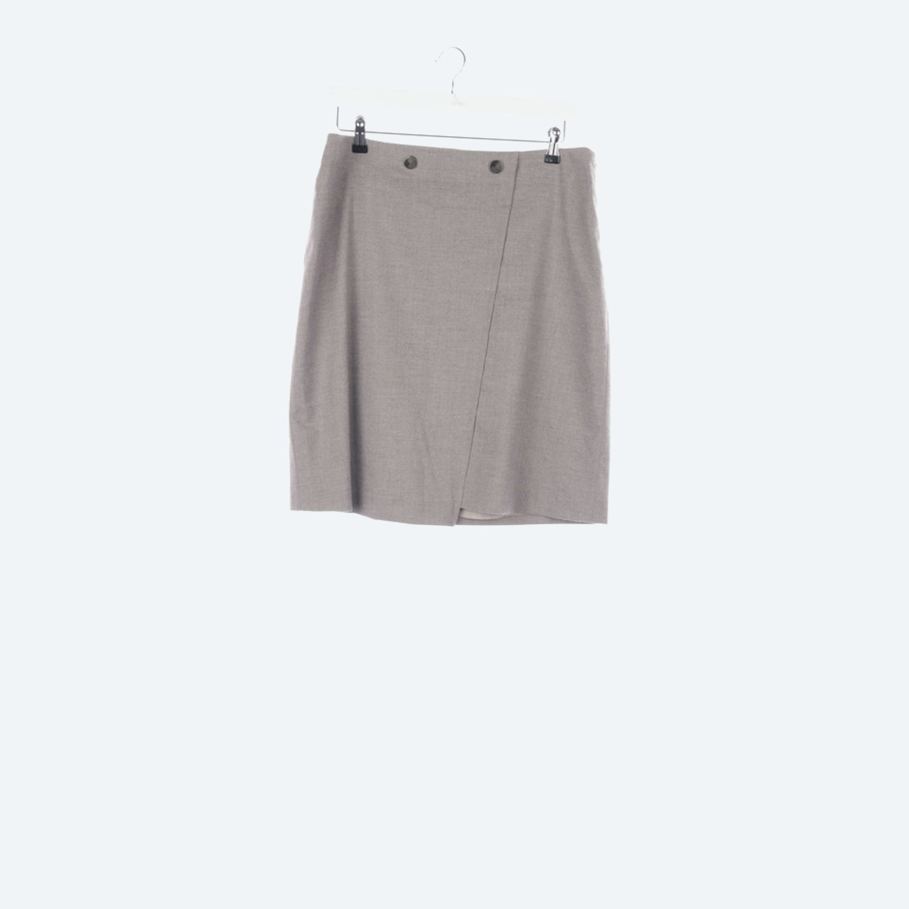 Image 1 of A-Line Skirts 42 Lightgray in color Gray | Vite EnVogue