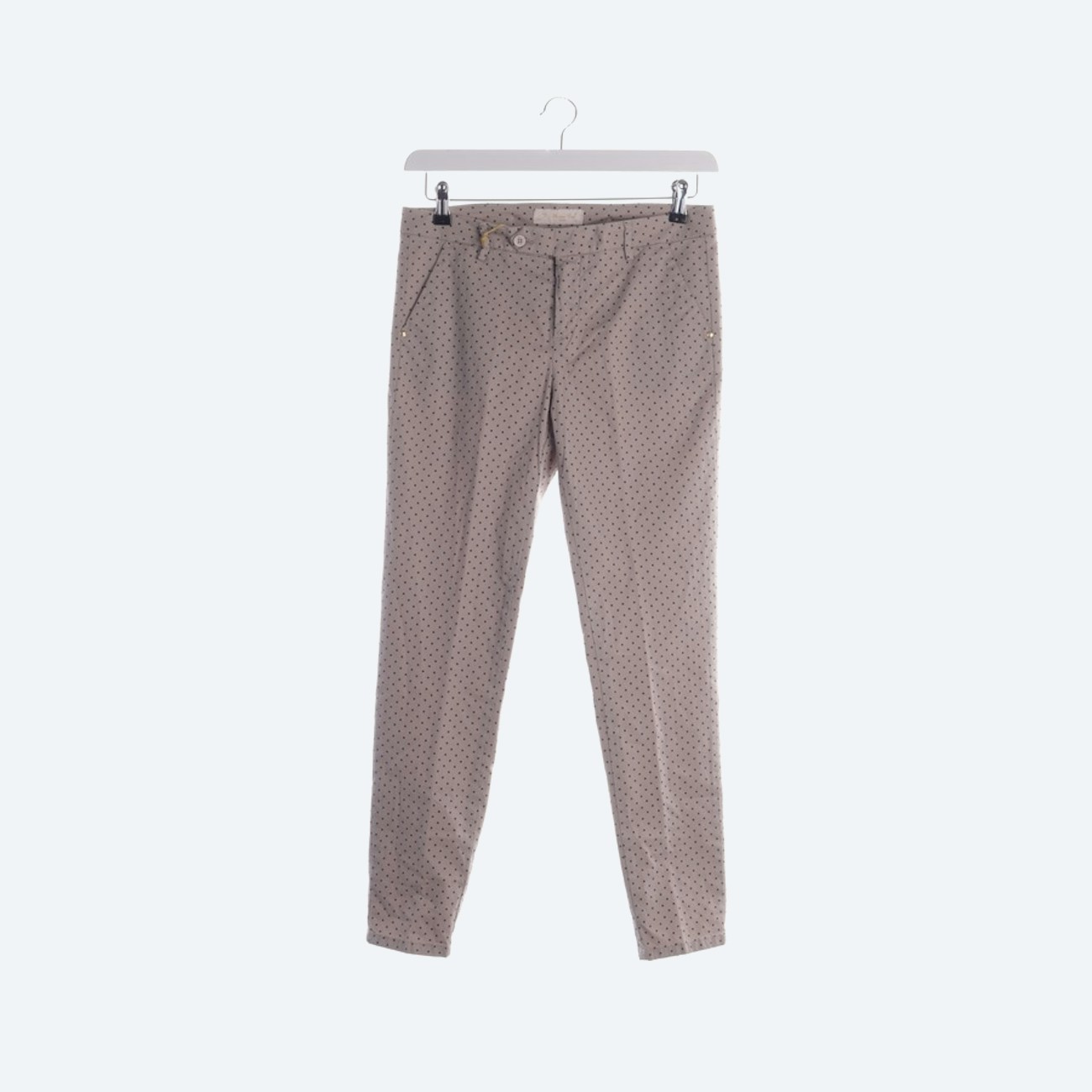 Image 1 of Pleated Trousers W29 Light Gray in color Gray | Vite EnVogue