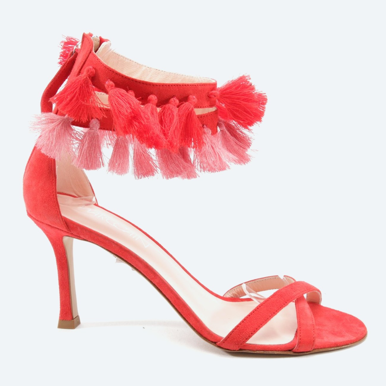 Image 1 of Heeled Sandals EUR 37 Red in color Red | Vite EnVogue