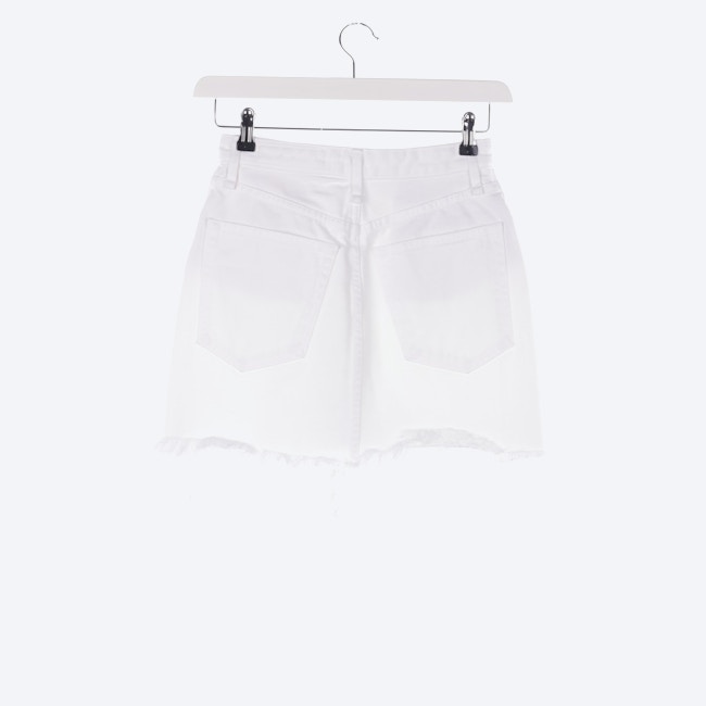 Image 2 of Mini Skirt W24 White in color White | Vite EnVogue