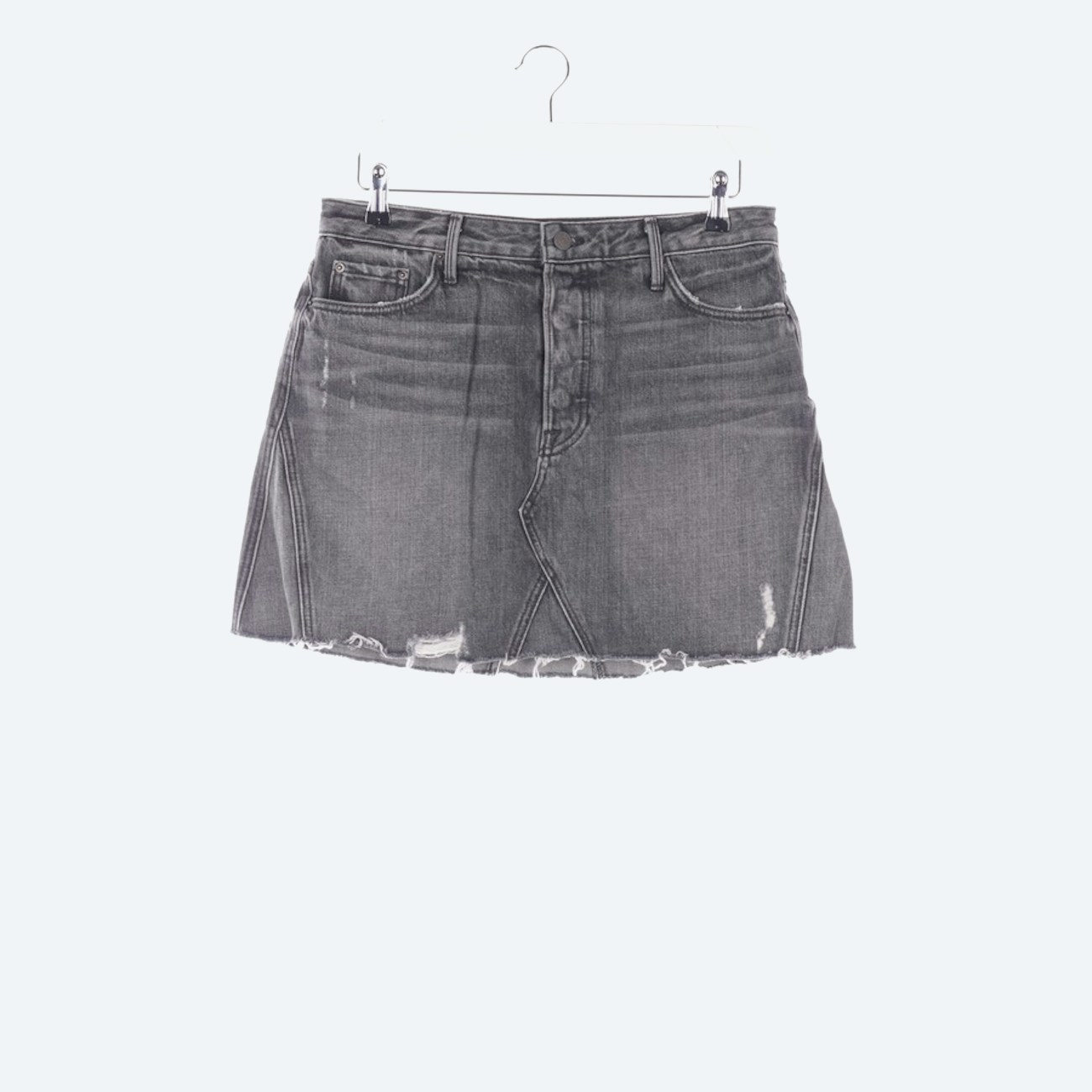Image 1 of Mini Skirts W30 Gray in color Gray | Vite EnVogue
