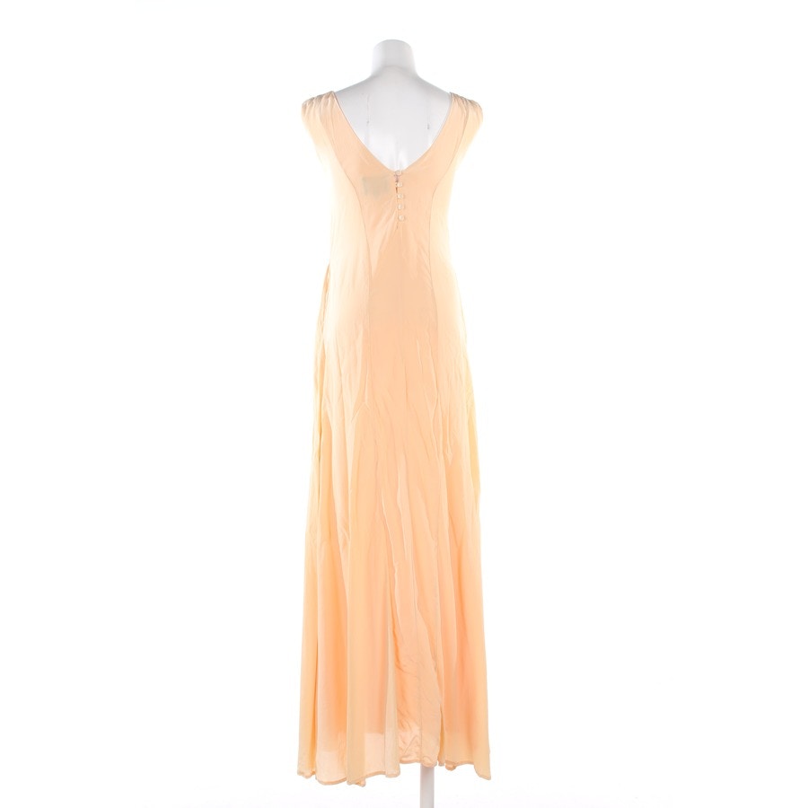 Image 2 of Silk Dress XS Peach in color Yellow | Vite EnVogue