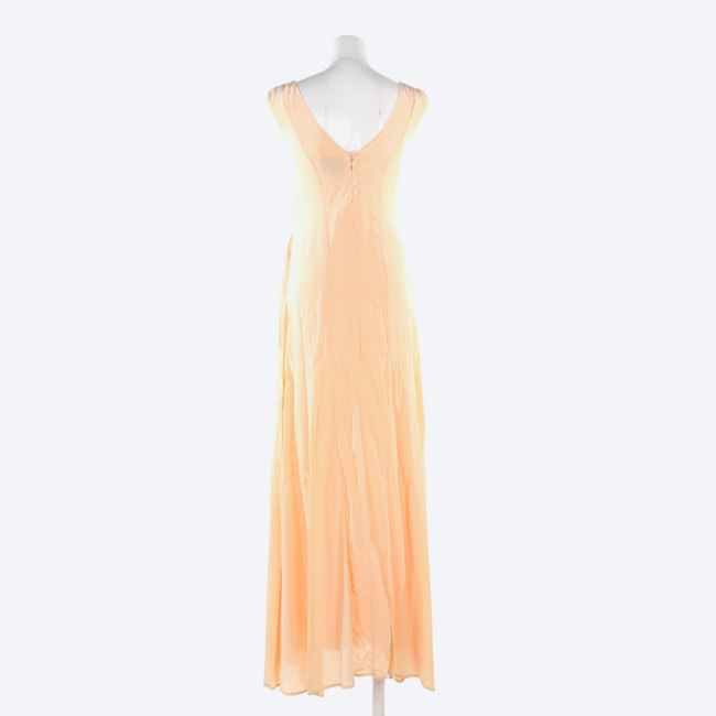Bild 2 von Seidenkleid XS Apricot in Farbe Gelb | Vite EnVogue