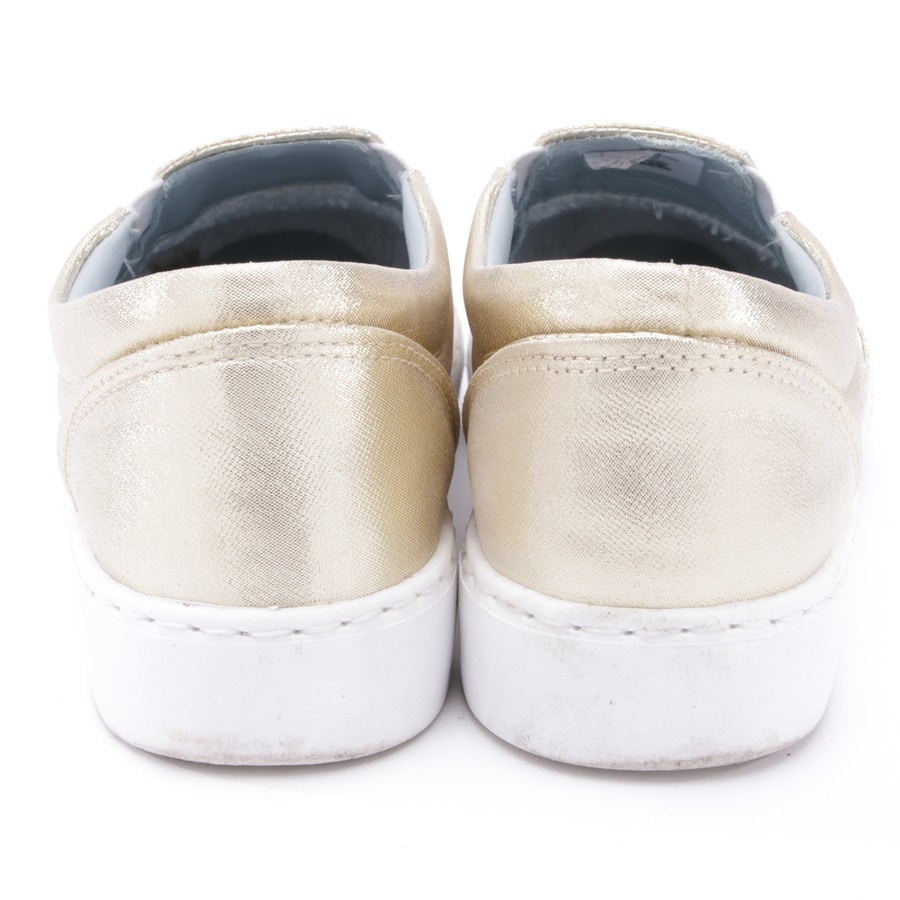 Image 3 of Loafers EUR 37 Gold in color Metallic | Vite EnVogue
