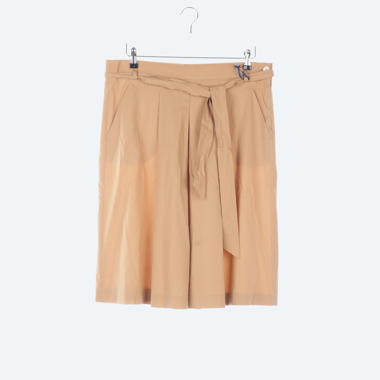 Image 1 of Pleated Skirts 40 Camel in color Brown | Vite EnVogue