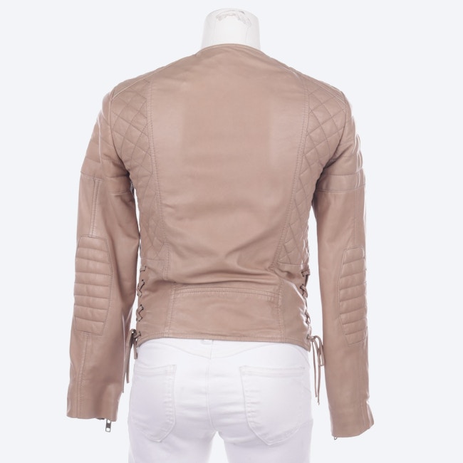 Image 2 of LeatherJacket S Light Brown in color Brown | Vite EnVogue
