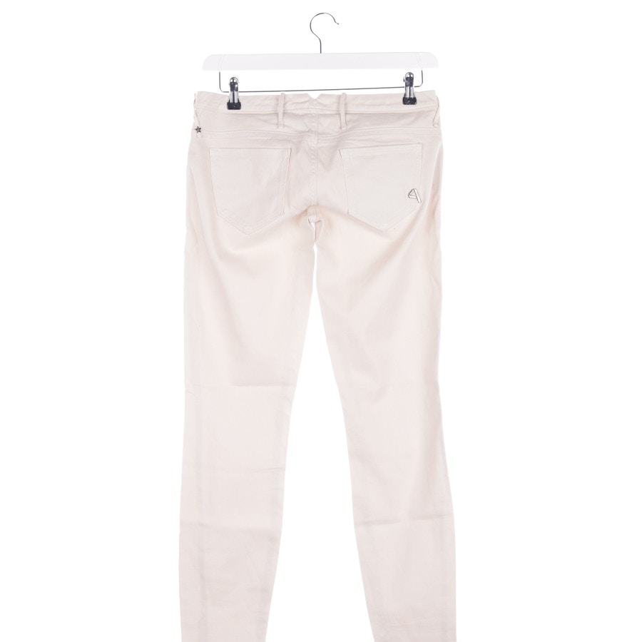 Image 2 of Trousers W31 Beige in color White | Vite EnVogue