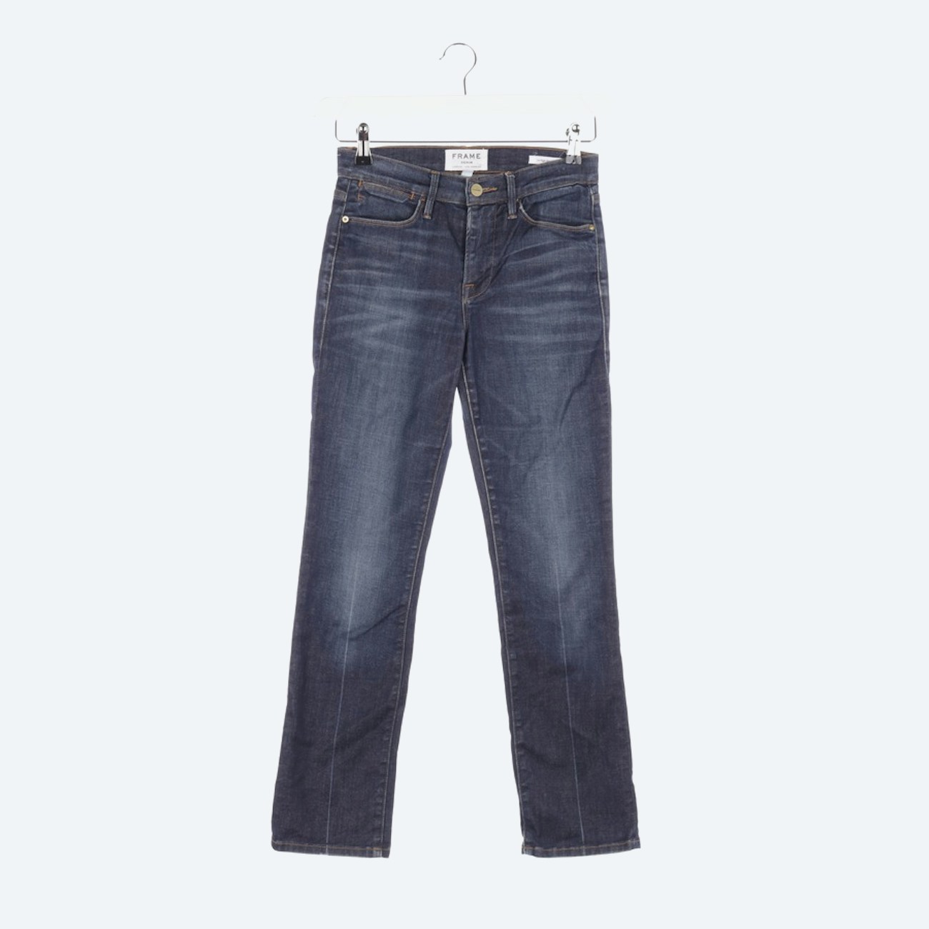 Bild 1 von Straight Fit Jeans W25 Dunkelblau in Farbe Blau | Vite EnVogue