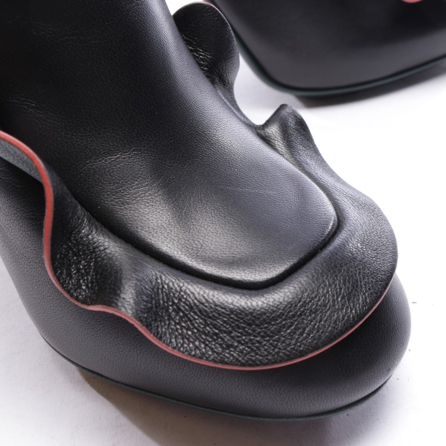 Image 7 of Heeled Mules EUR 36 Black in color Black | Vite EnVogue