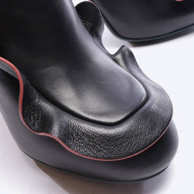 Image 7 of Heeled Mules EUR 36 Black in color Black | Vite EnVogue