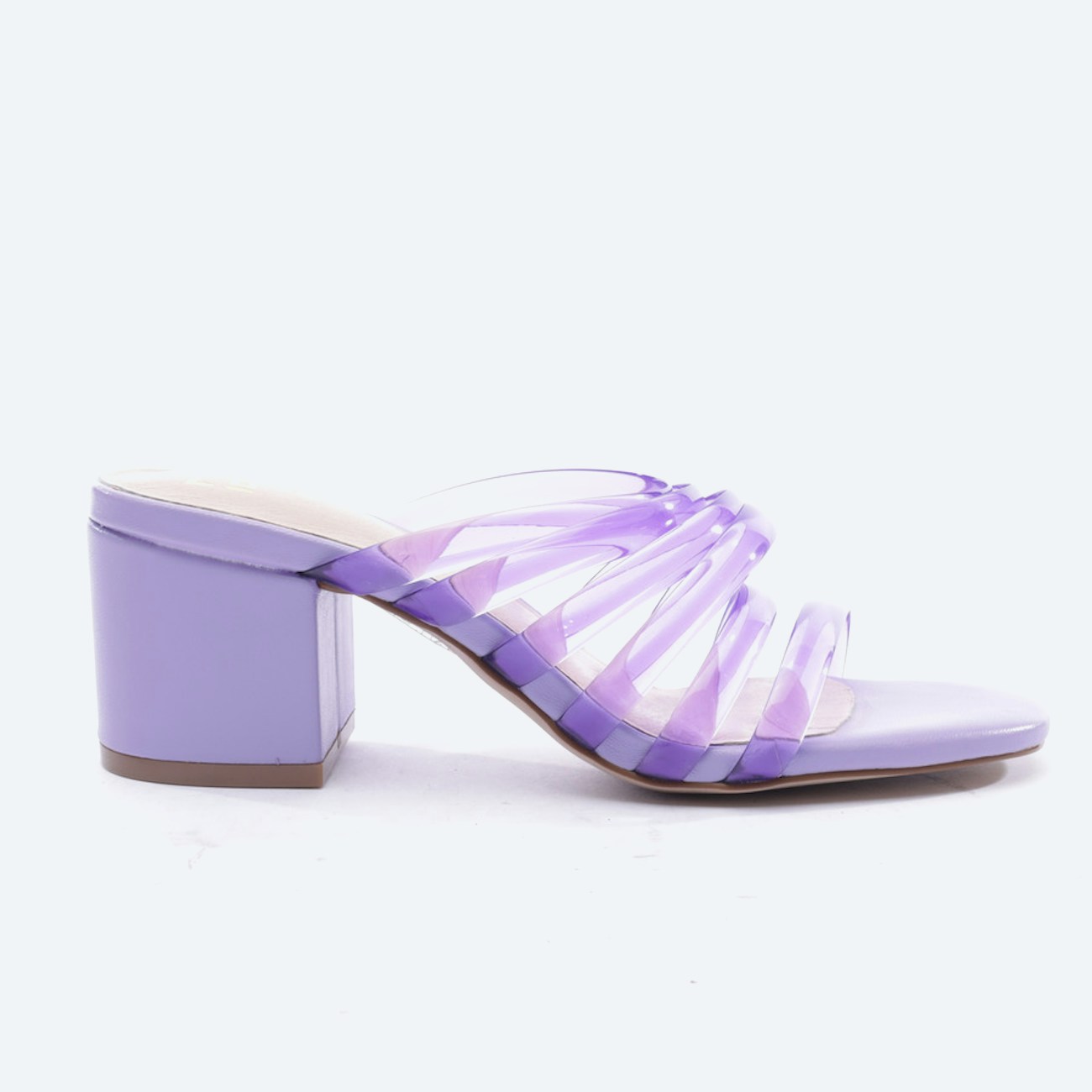 Image 1 of Heeled Sandals EUR 35 Violet in color Purple | Vite EnVogue