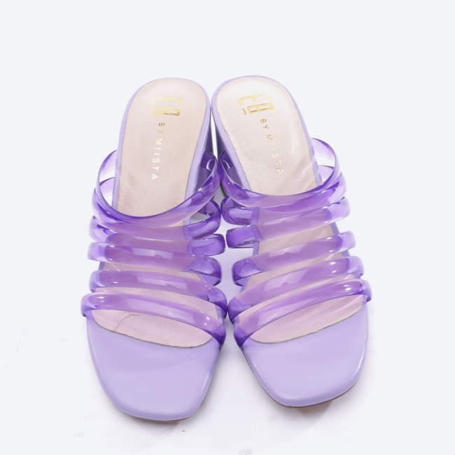 Image 2 of Heeled Sandals EUR 35 Violet in color Purple | Vite EnVogue