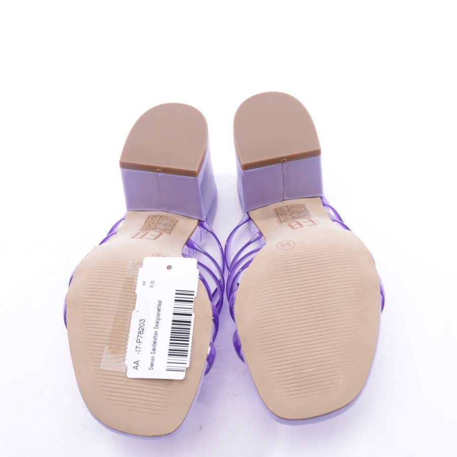 Image 4 of Heeled Sandals EUR 35 Violet in color Purple | Vite EnVogue
