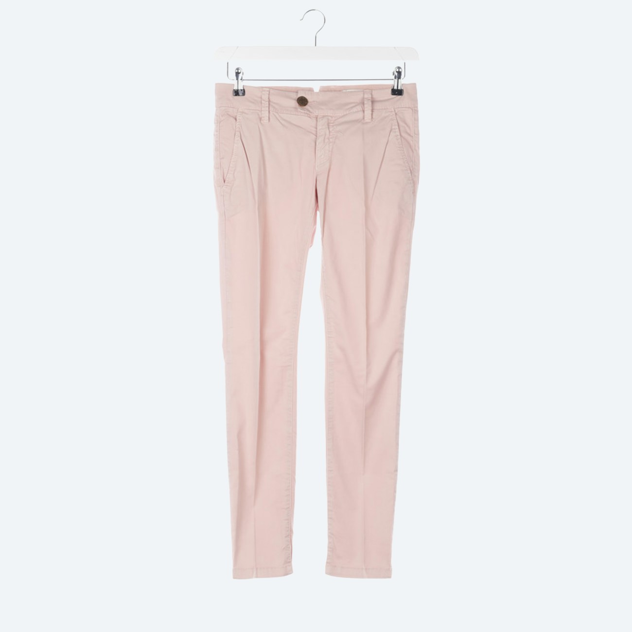 Image 1 of Pleated Trousers W26 Pink in color Pink | Vite EnVogue