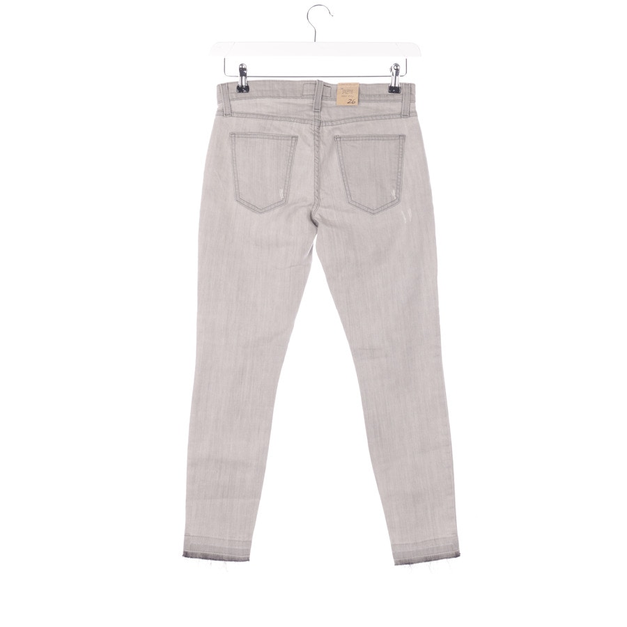 Bild 2 von Slim Fit Jeans W26 Hellgrau in Farbe Grau | Vite EnVogue
