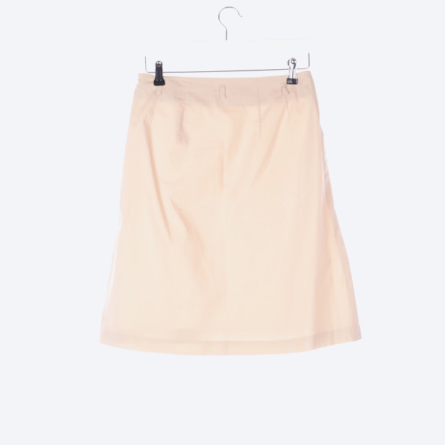 Image 2 of A-Line Skirt 36 Beige in color White | Vite EnVogue