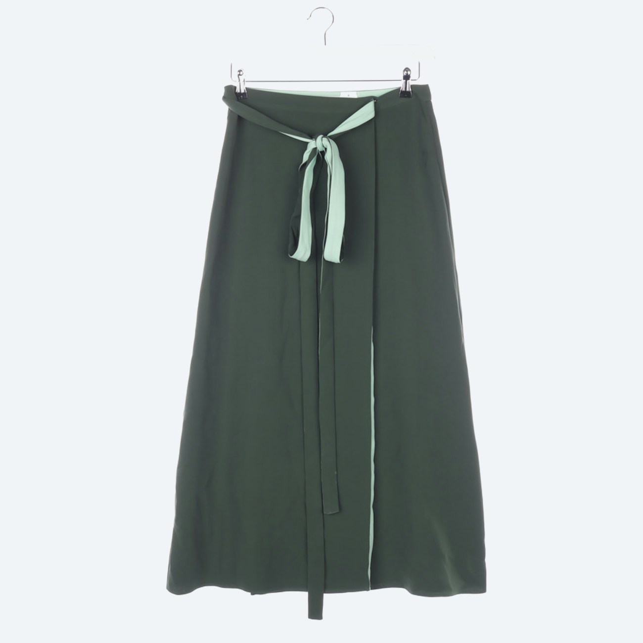 Image 1 of Skirt 38 Darkgreen in color Green | Vite EnVogue