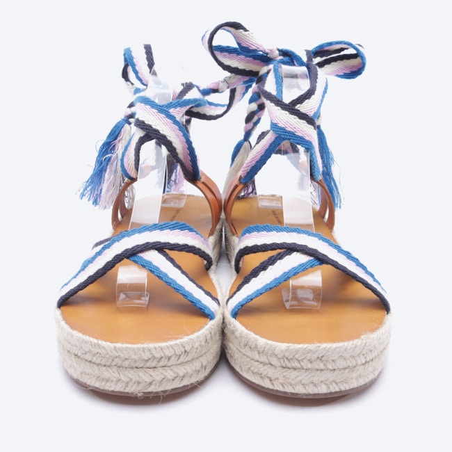 Image 2 of Strappy Sandals EUR 40 Multicolored in color Multicolored | Vite EnVogue