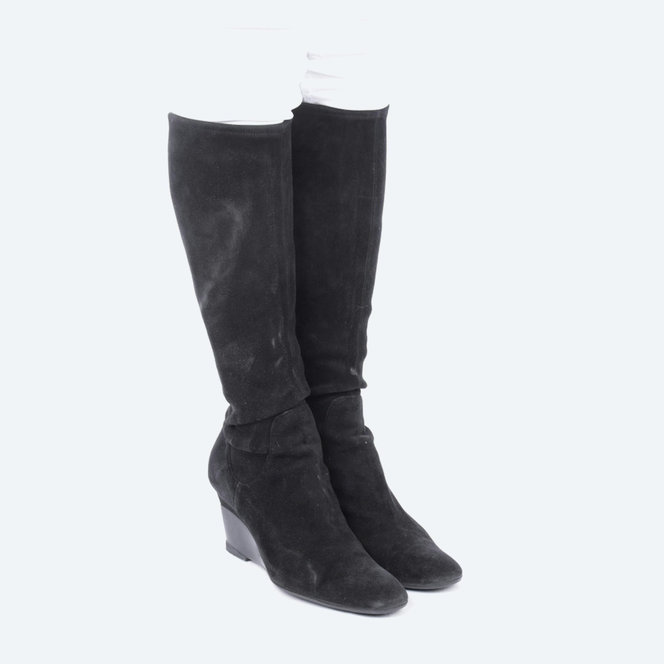 Image 1 of Knee High Boots EUR 39 Black in color Black | Vite EnVogue