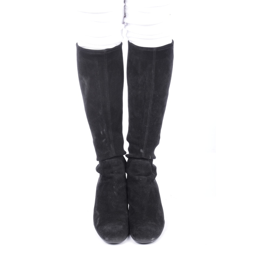 Image 2 of Knee High Boots EUR 39 Black in color Black | Vite EnVogue