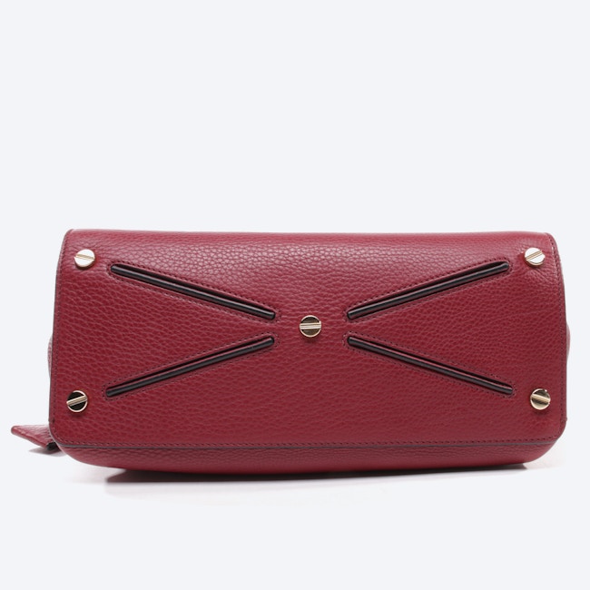 Image 3 of Joy Lock Shoulder Bag Dark red in color Red | Vite EnVogue