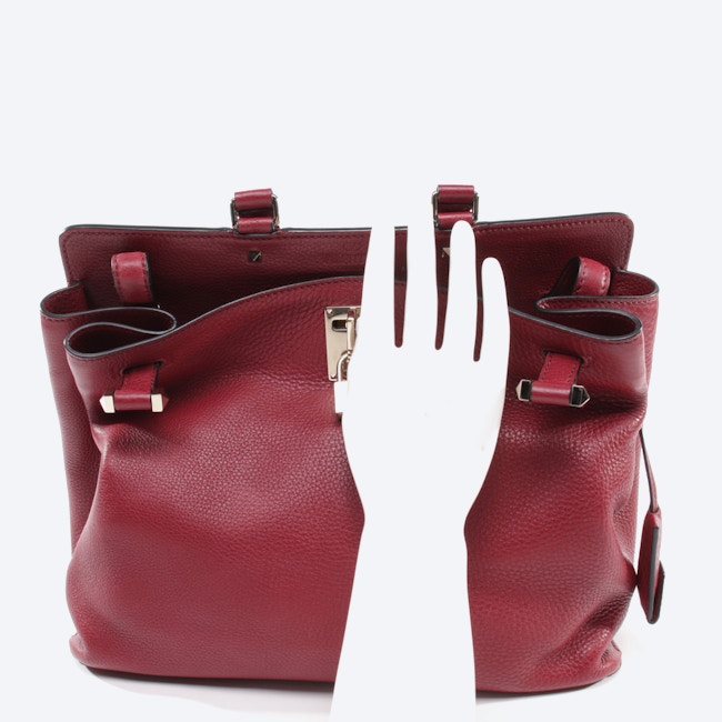 Image 4 of Joy Lock Shoulder Bag Dark red in color Red | Vite EnVogue