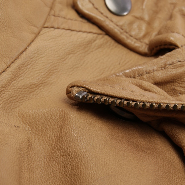 Image 4 of LeatherJackets 34 Camel in color Brown | Vite EnVogue