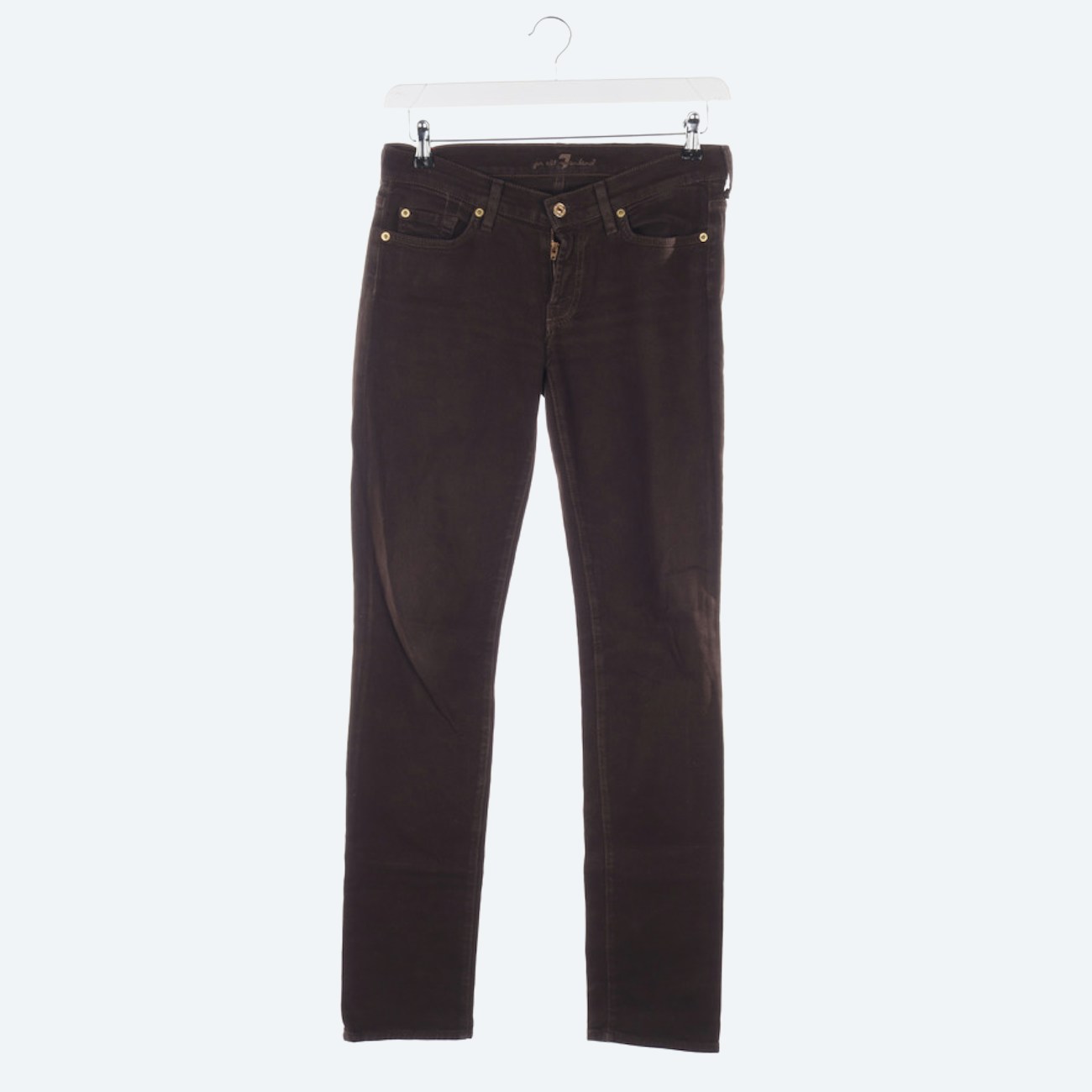 Image 1 of Straight Fit Jeans W28 Cognac in color Brown | Vite EnVogue