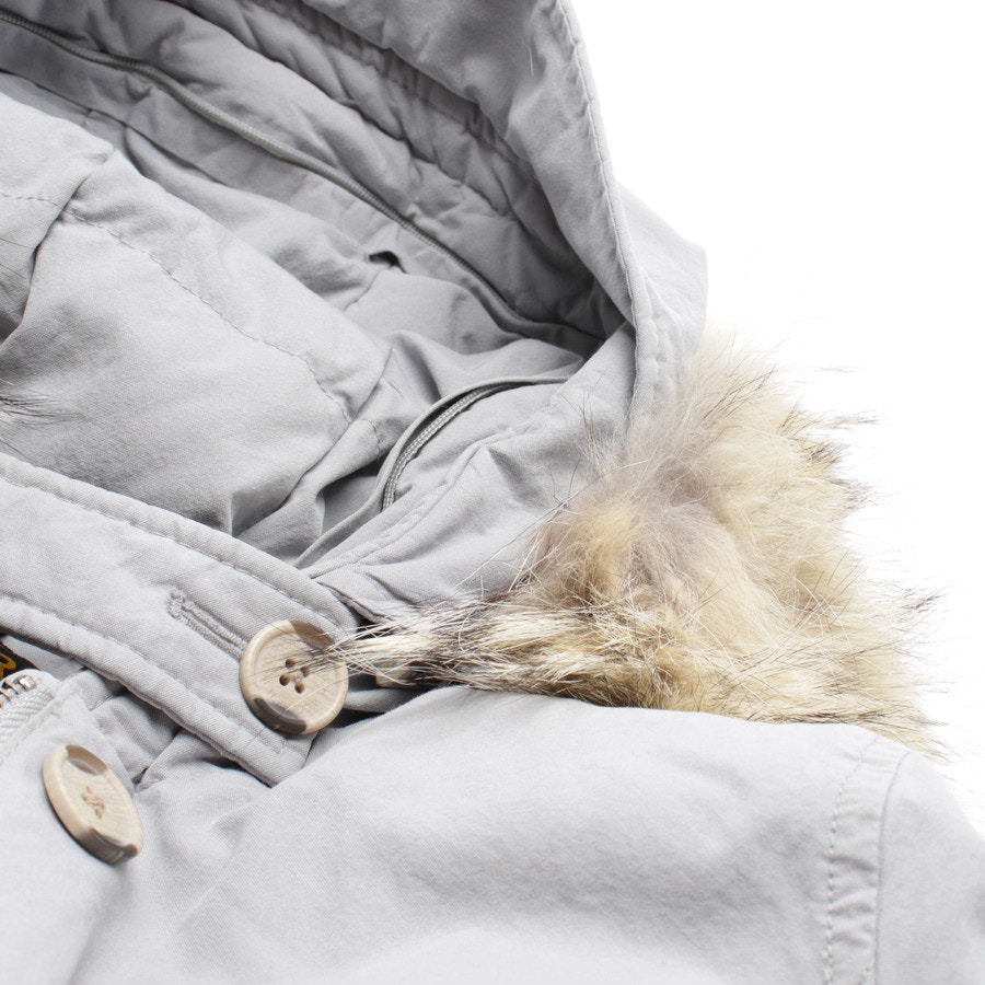Image 5 of Arctic Parka Winter Jacket M Lightgray in color Gray | Vite EnVogue