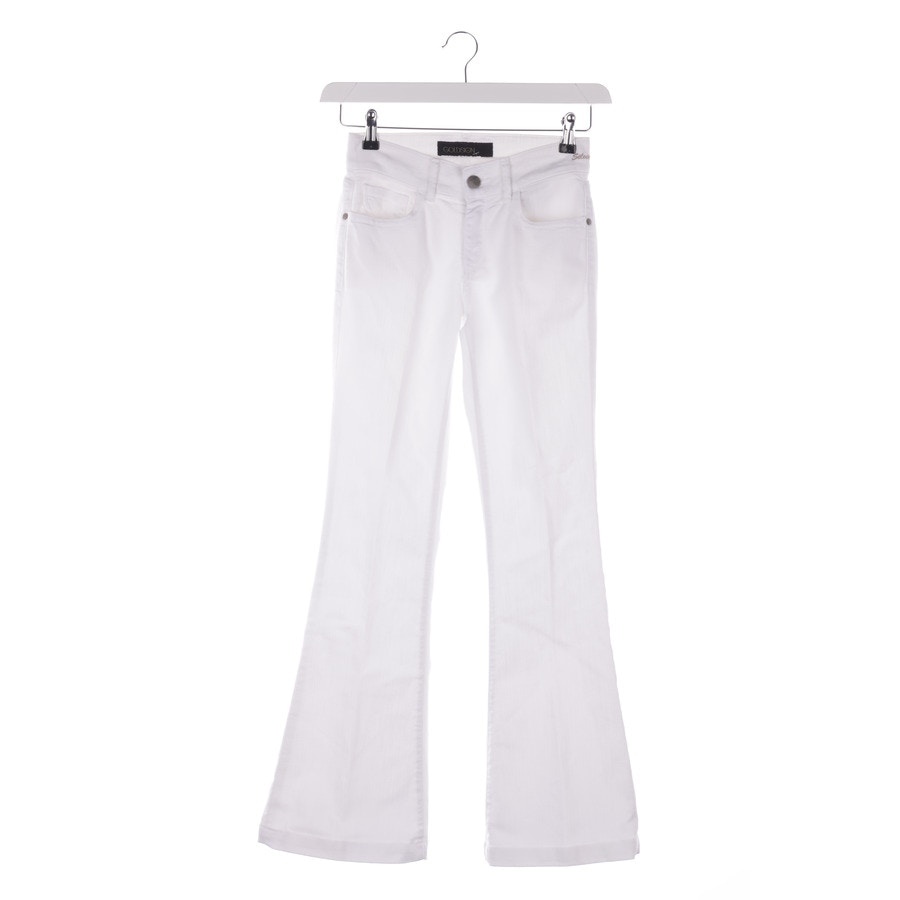 Image 1 of Flared Jeans W25 White in color White | Vite EnVogue