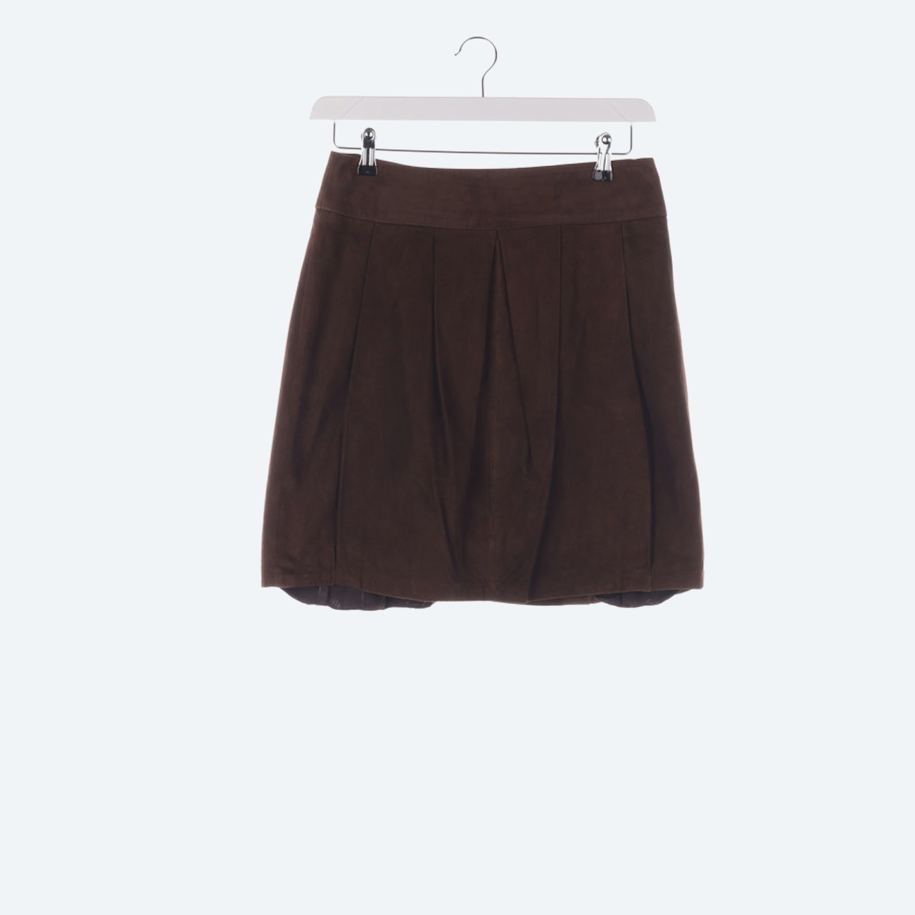 Image 1 of A-Line Skirts S Cognac in color Brown | Vite EnVogue