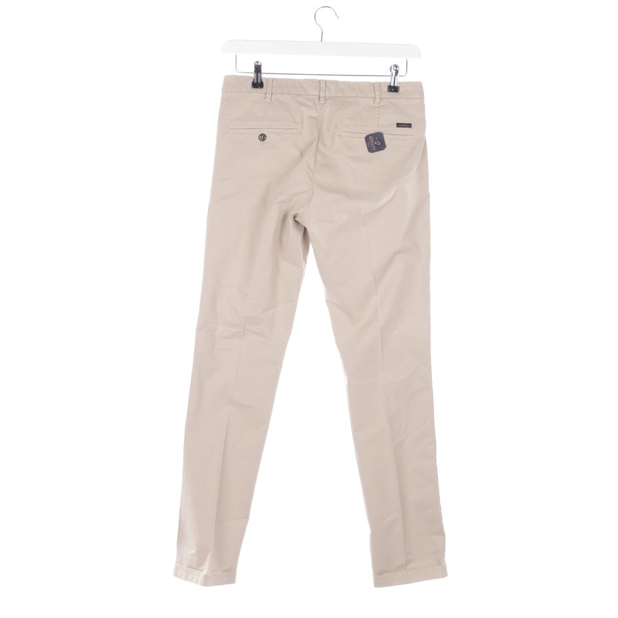 Image 2 of Classic Pants 44 Beige in color White | Vite EnVogue