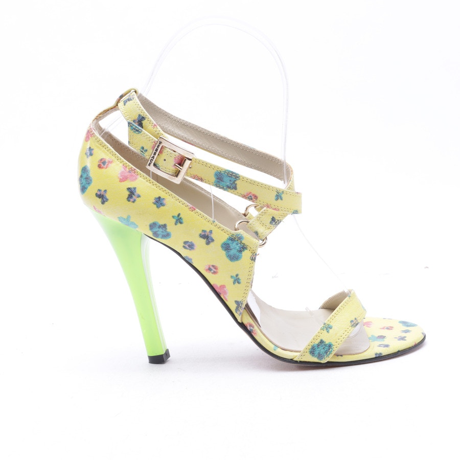 Image 1 of Heeled Sandals EUR 36 Multicolored in color Multicolored | Vite EnVogue