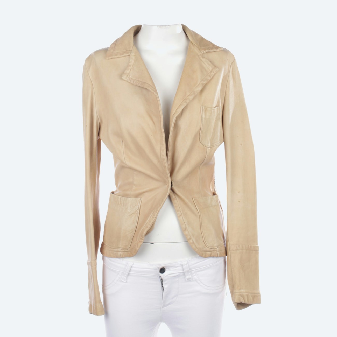 Image 1 of LeatherJackets 40 Tan in color Brown | Vite EnVogue