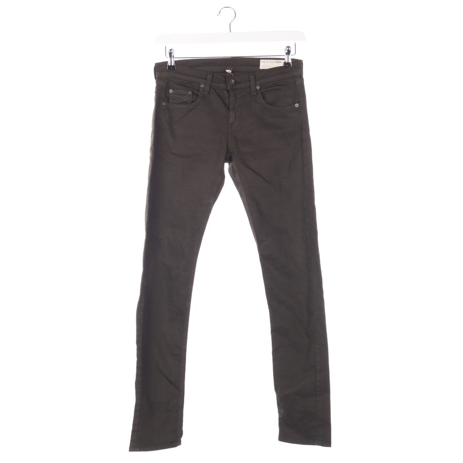 Bild 1 von Skinny Jeans W26 Dunkelgrün in Farbe Grün | Vite EnVogue