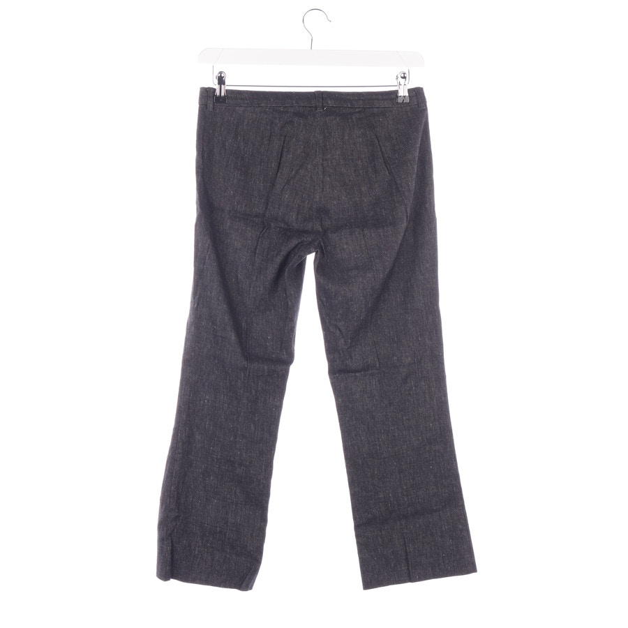 Image 2 of Pleated Trousers 40 Black in color Black | Vite EnVogue
