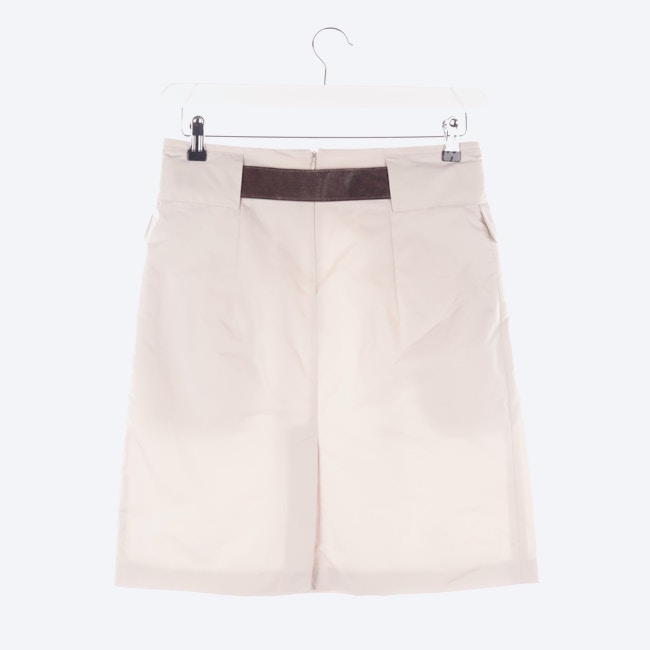 Image 2 of A-Line Skirt 34 Beige in color White | Vite EnVogue